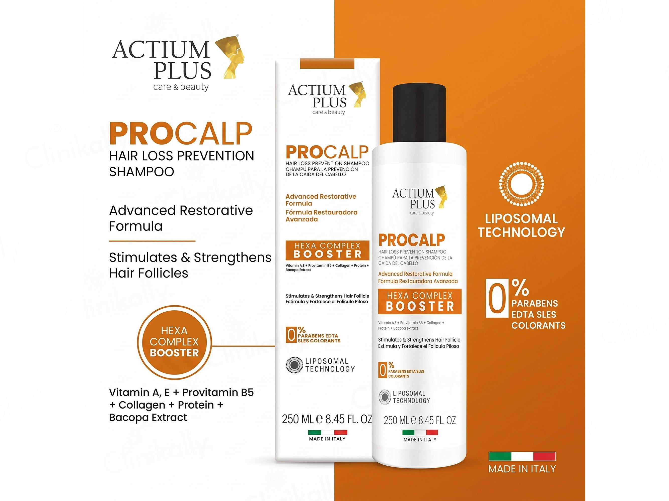 Actium Plus Procalp Hair Loss Prevention Shampoo