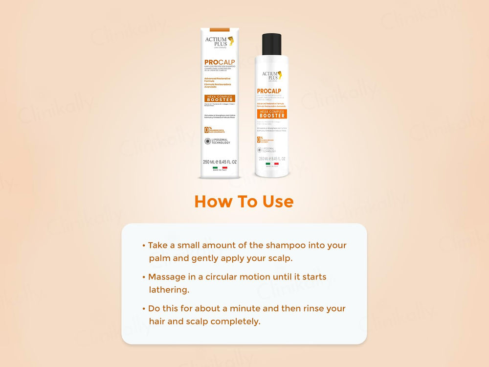 Actium Plus Procalp Hair Loss Prevention Shampoo