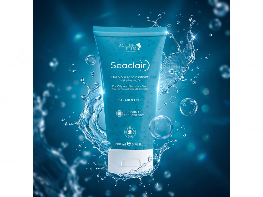 Actium Plus Seaclair Purifying Foaming Gel For Oily and Sensitive Skin