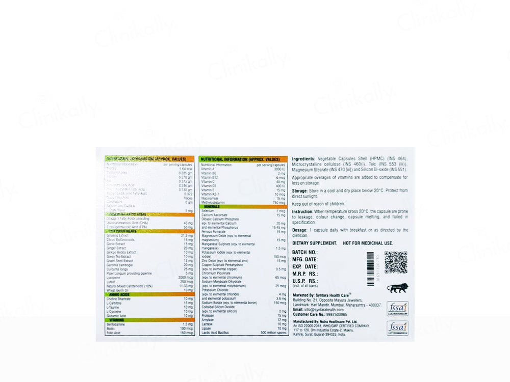 Active-G7 Multivitamin Capsule