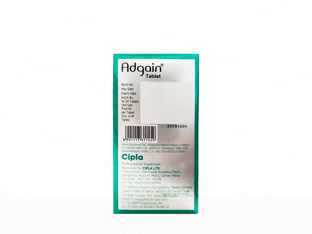 Adgain Nutraceutical Tablet
