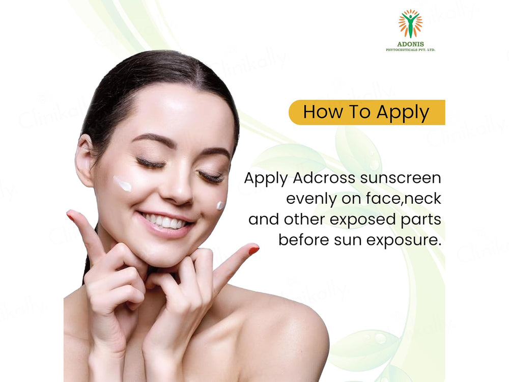 Adonis Adcross Sunscreen Lotion SPF 50 PA+++