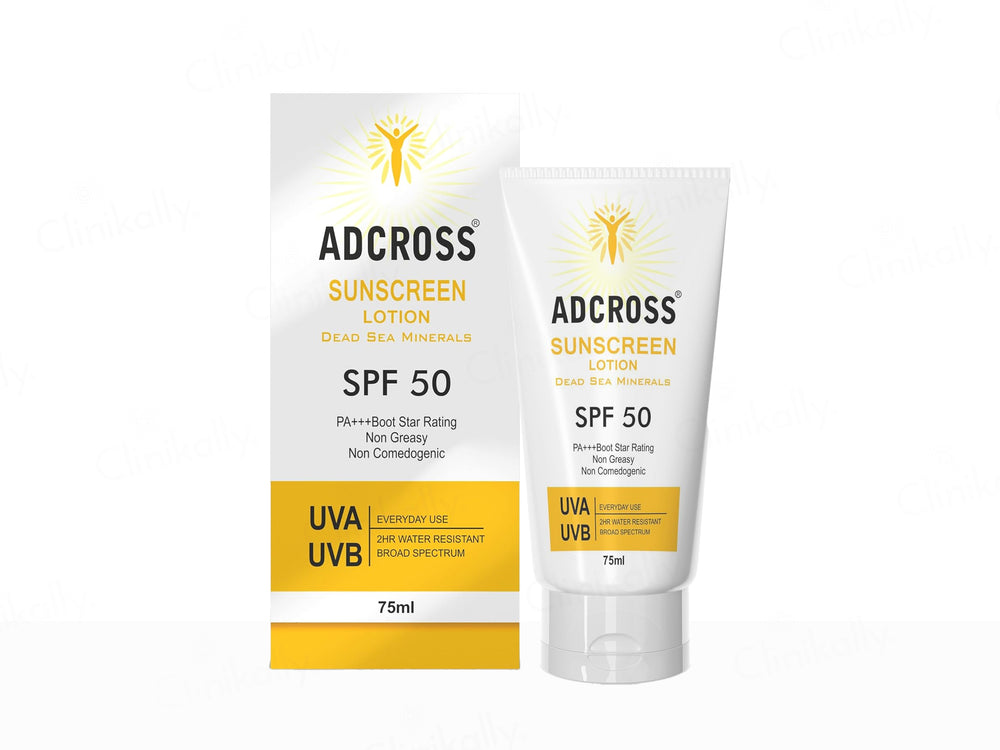 Adonis Adcross Sunscreen Lotion SPF 50 PA+++