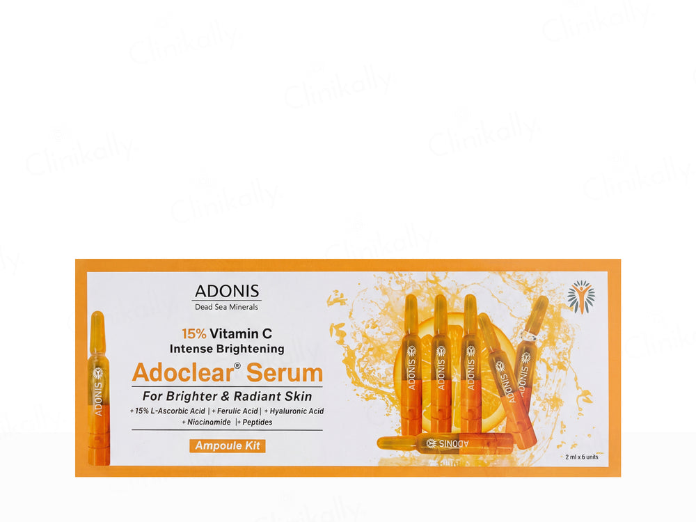 Adonis Adoclear 15% Vitamin C Intense Brightening Serum Ampoule Kit