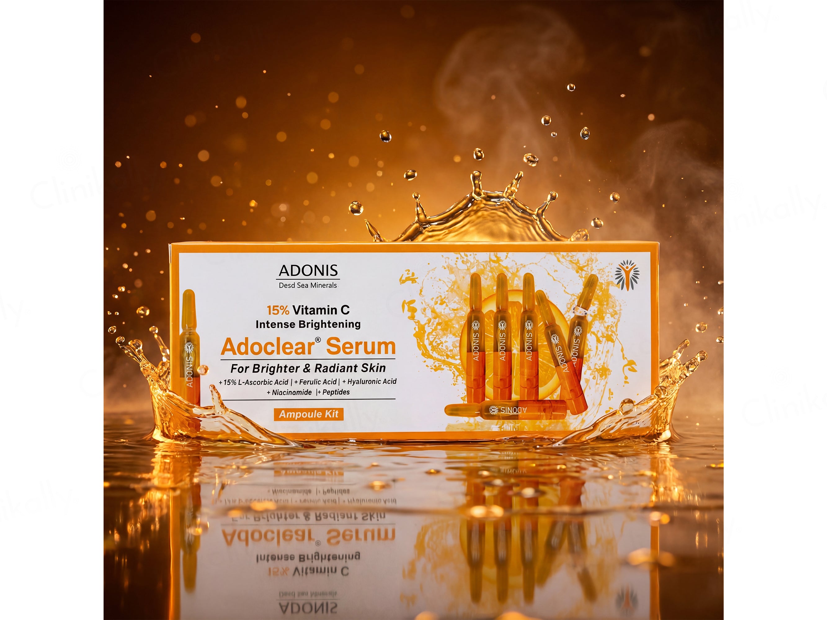 Adonis Adoclear 15% Vitamin C Intense Brightening Serum Ampoule Kit