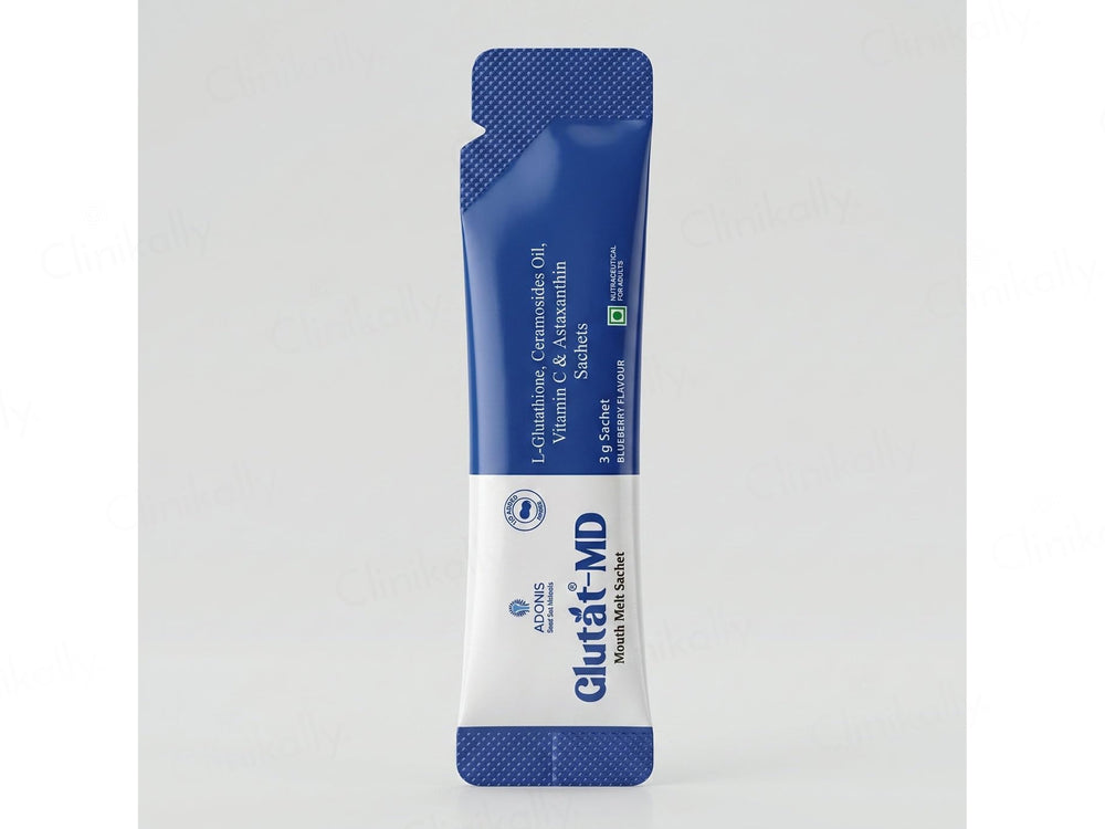 Adonis Glutat-MD Mouth Melt Sachet - Blueberry Flavour