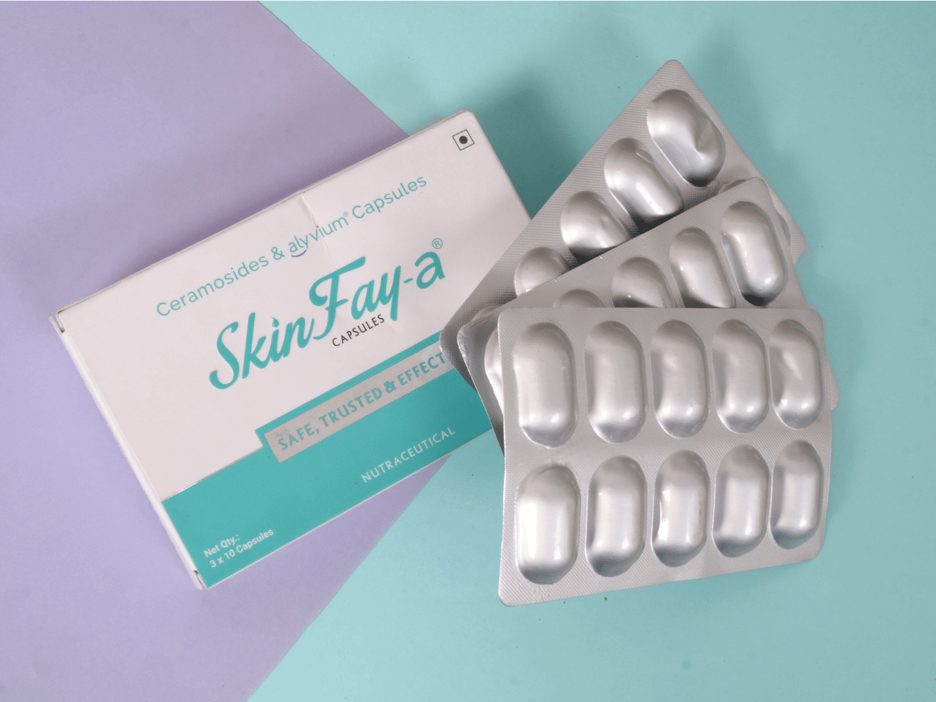 Buy Adroit SkinFay-A Ceramosides & Alyvium Capsule Online at Best Price