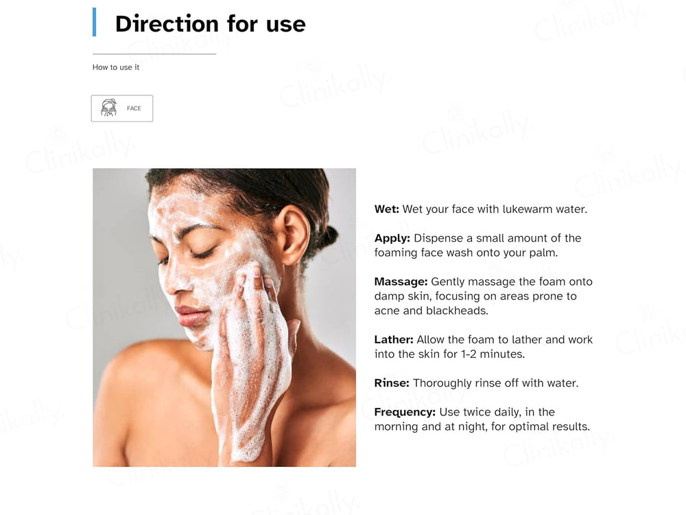 Aecxo-S Skin Glowing Foaming Facewash