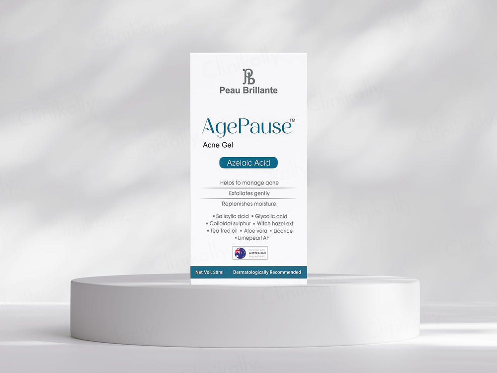 AgePause Azelaic Acid Acne Gel Face Serum
