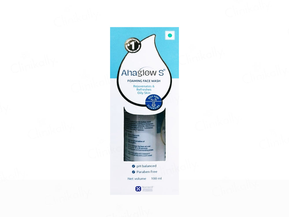 Ahaglow S Foaming Face Wash