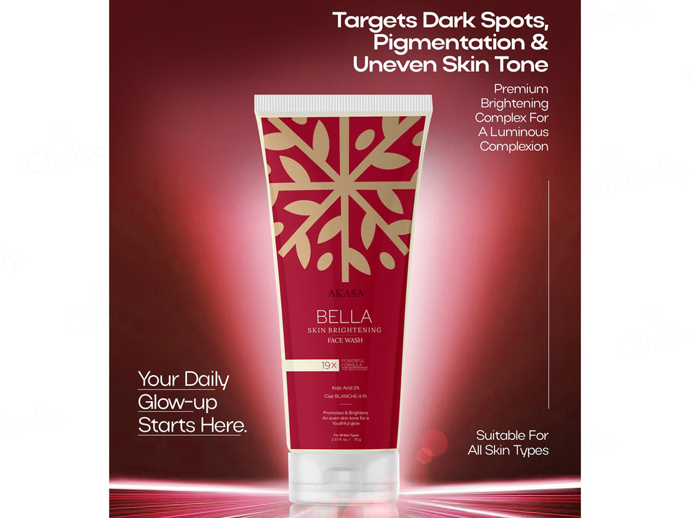 Akasa Bella Skin Brightening Face Wash