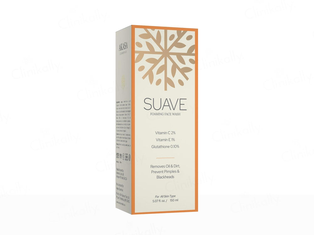 Akasa Cosmetics Suave Foaming Face Wash