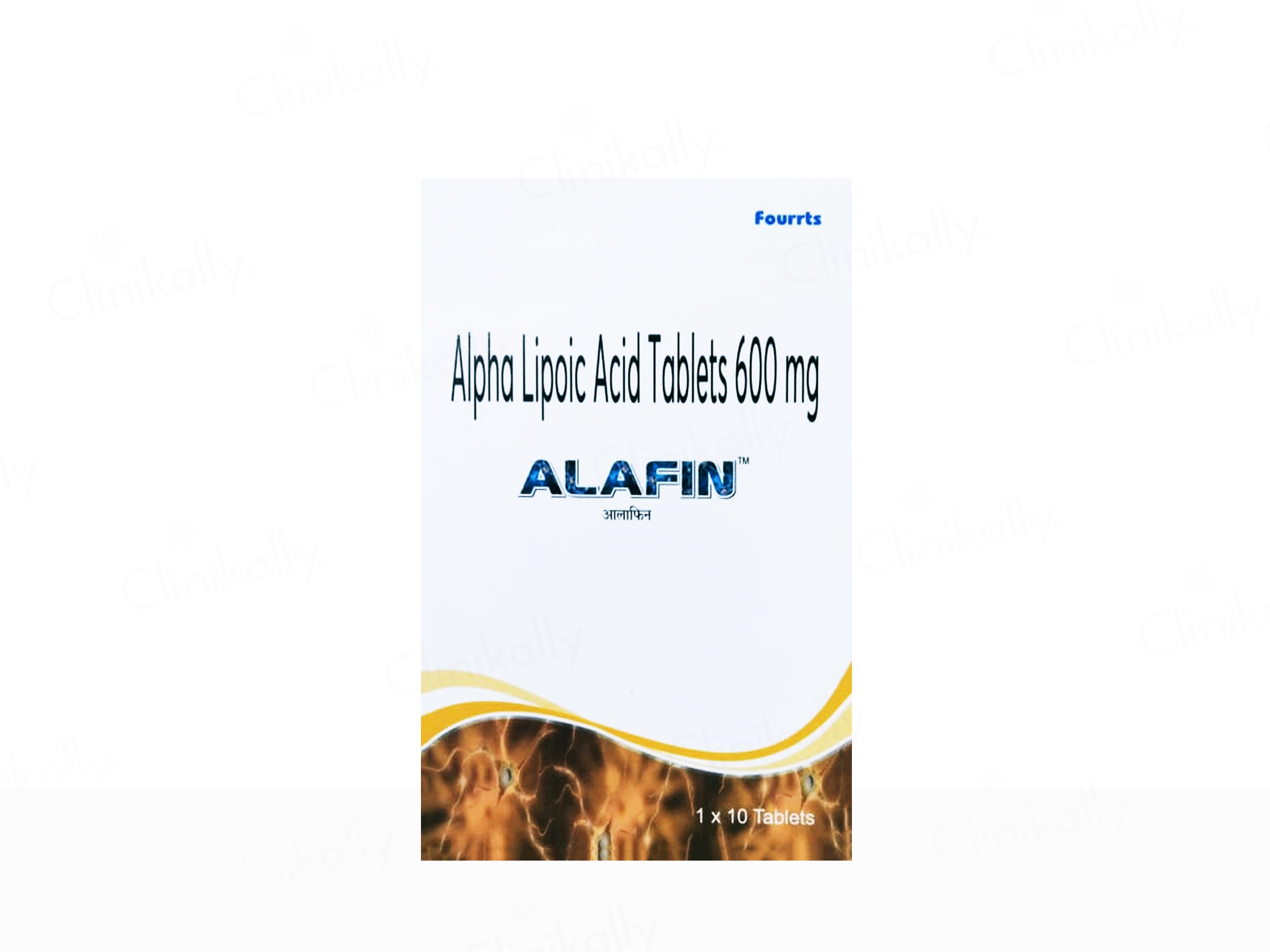 Alafin Alpha Lipoic Acid 600mg Tablet