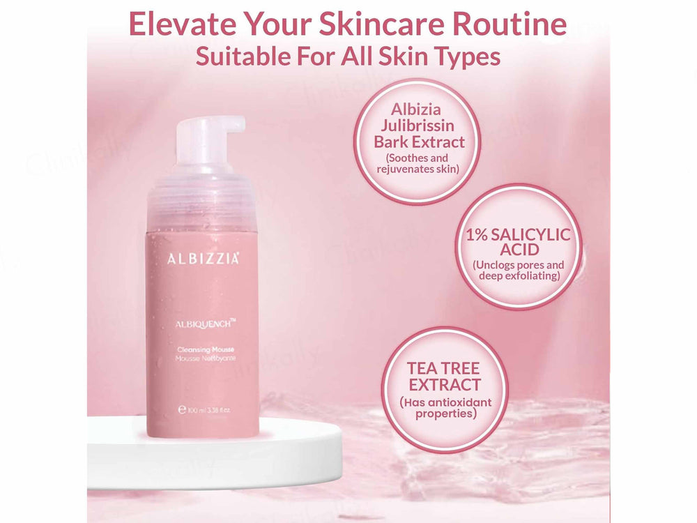 Albizzia Albiquench Cleansing Mousse