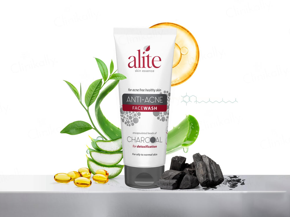 Alite Anti-Acne Charcoal Face Wash