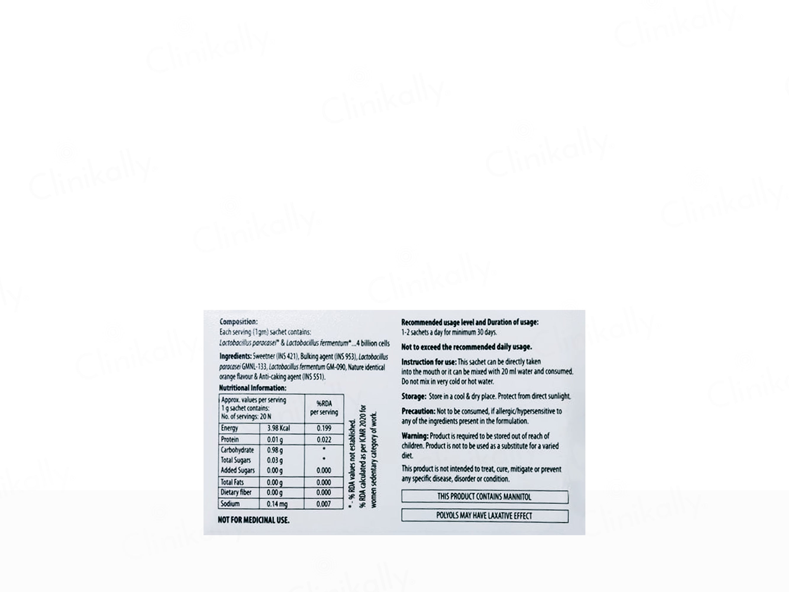 Allerbio Anti Allergic Probiotic Sachet