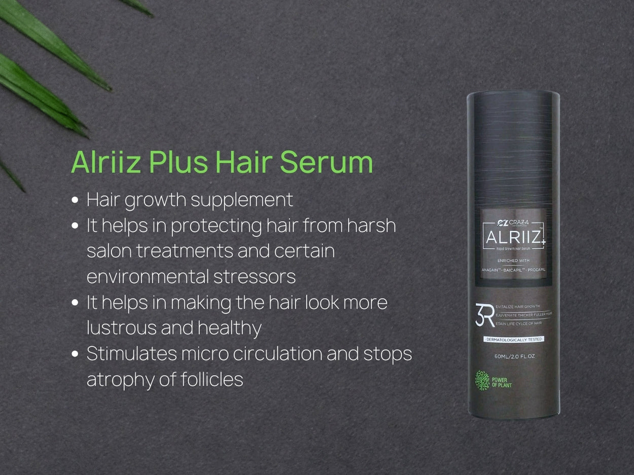 Alriiz Plus Hair Serum - Clinikally