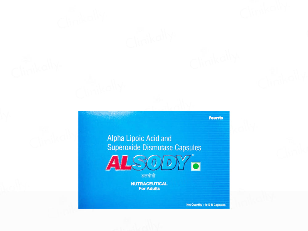 Alsody Nutraceutical Capsule For Adults
