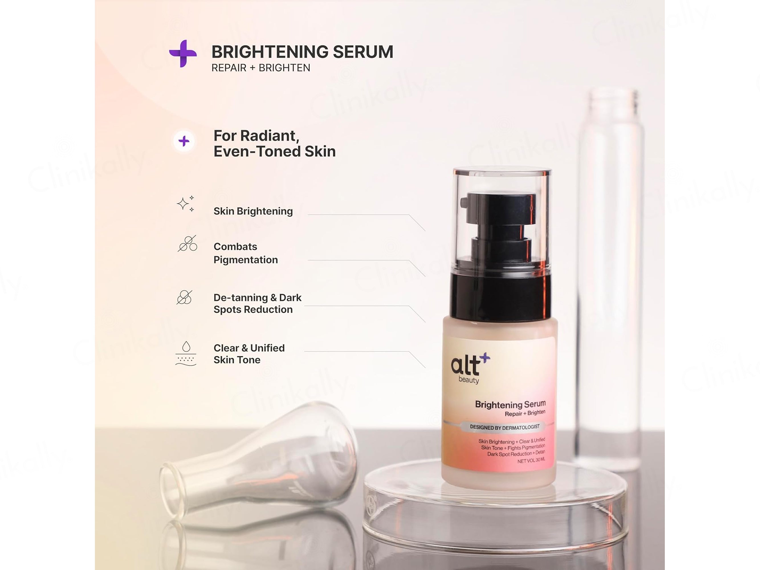 AltBeauty Skin Brightening Face Serum