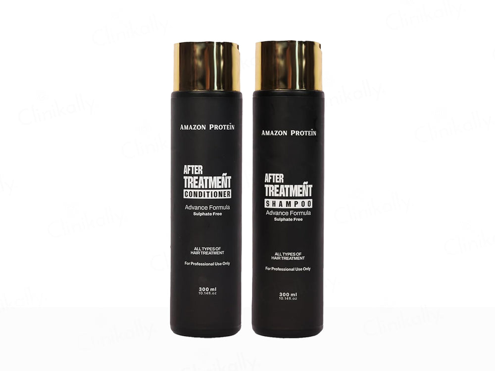 Amazon Protein Advance Formula After Treatment Shampoo + Conditioner Combo