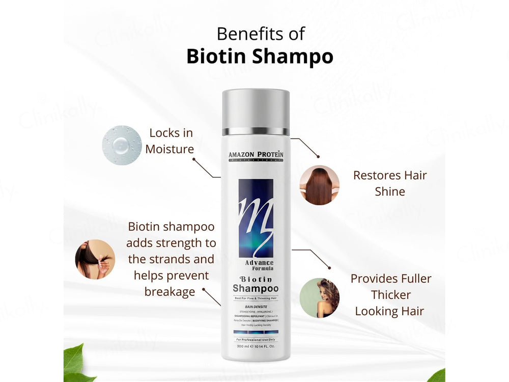 Amazon Protein Advance Formula Biotin Shampoo