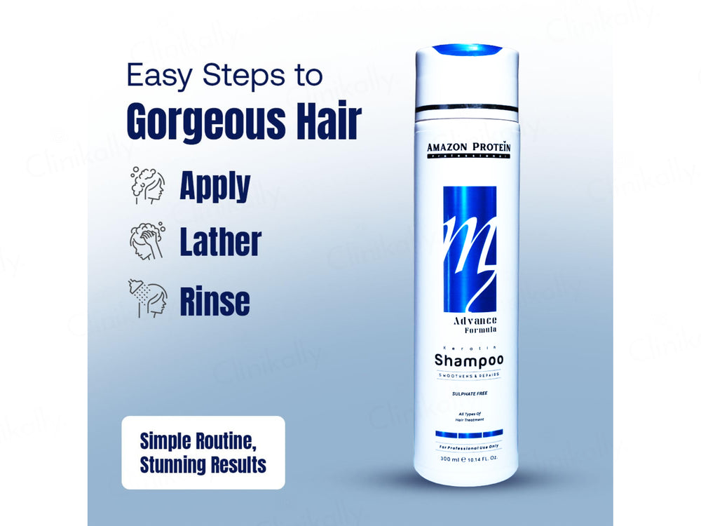Amazon Protein Advance Formula Keratin Shampoo