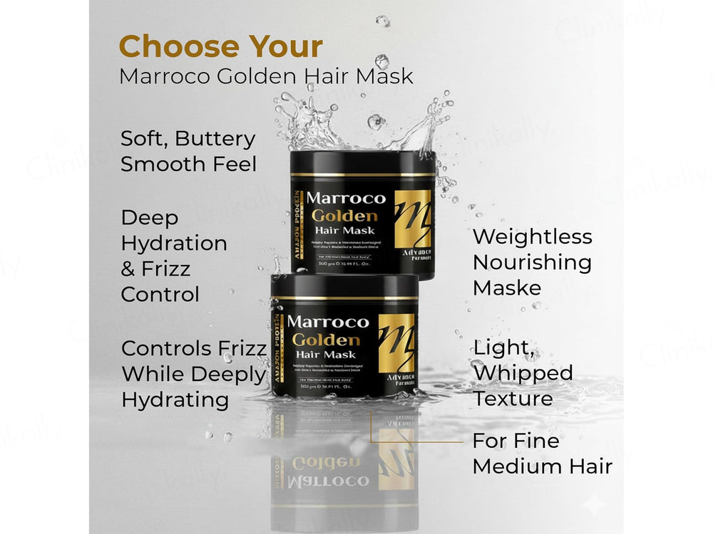 Amazon Protein Advance Formula Marroco Golden Hair Mask
