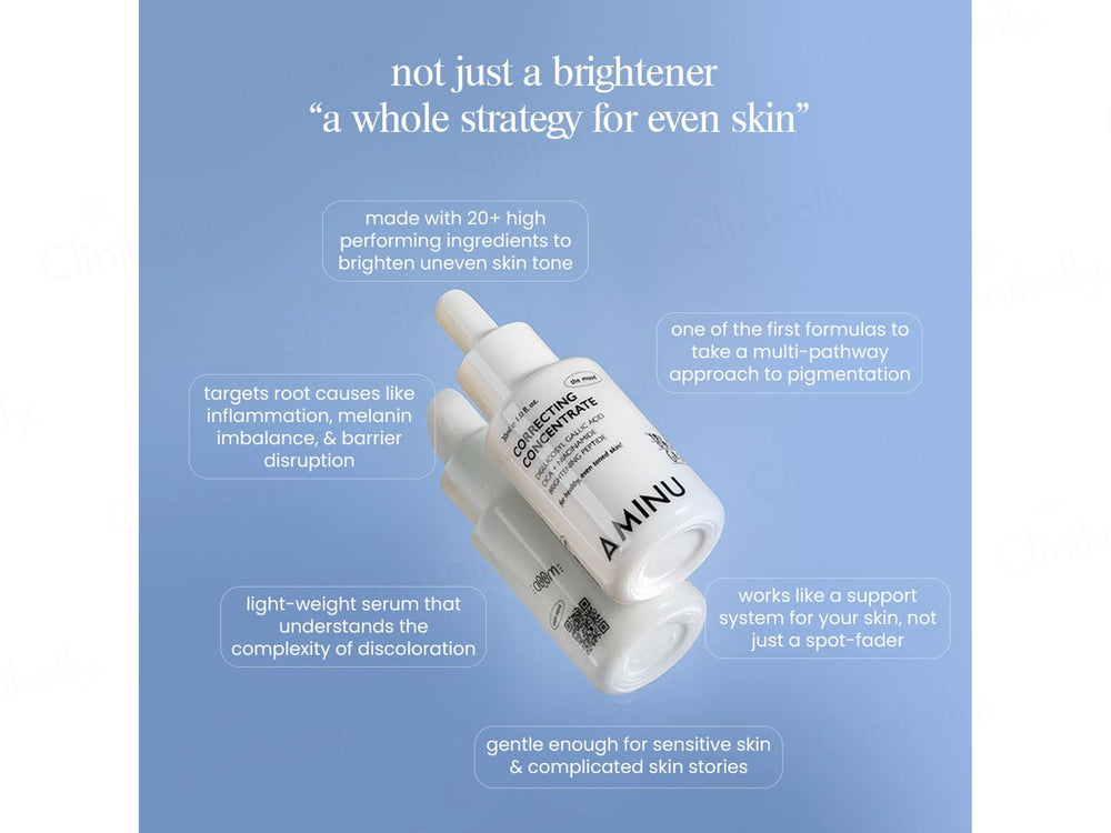 Aminu Brighten Correcting Concentrate Serum