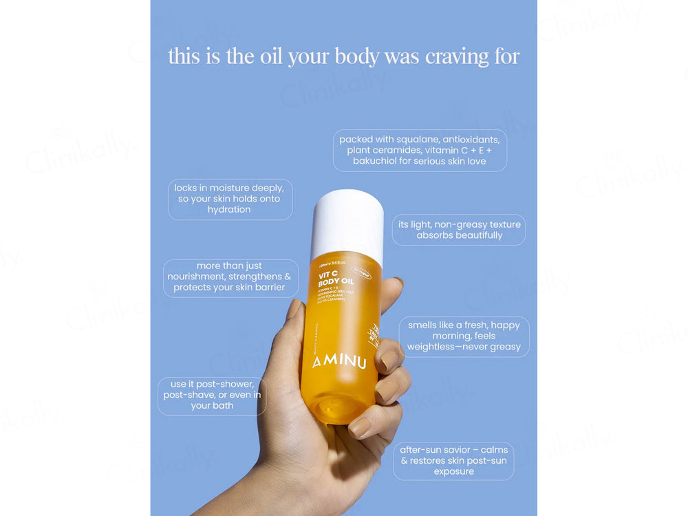 Aminu Glow Vit C Body Oil