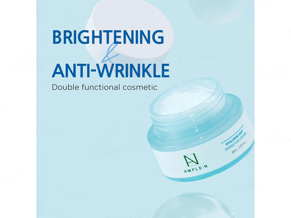 Ample:N Hyaluron Shot Brightening & Anti-Wrinkle Hydration Cream