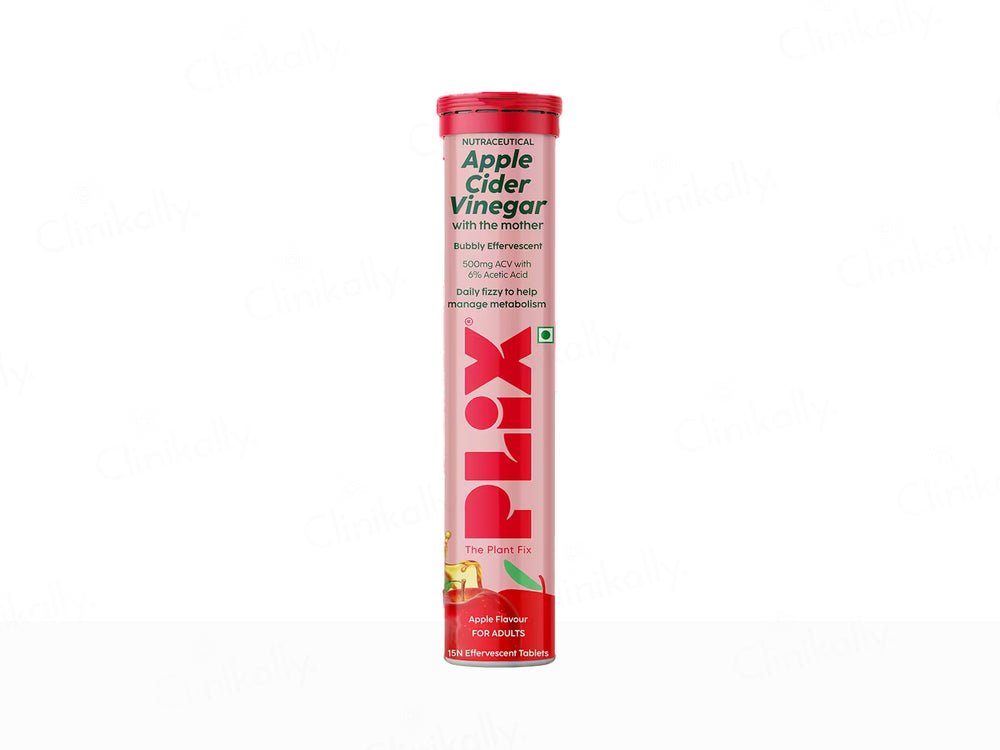 Plix Apple Cider Vinegar Effervescent Tablet