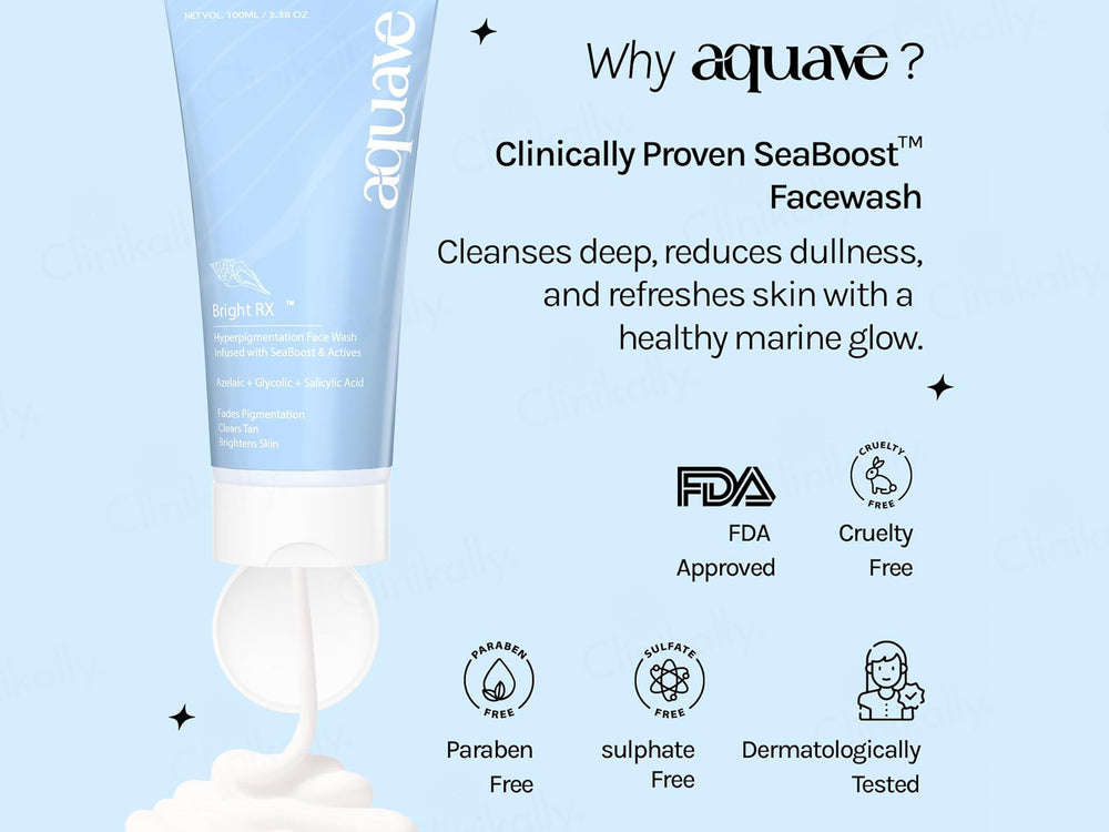 Aquave Bright RX Hyperpigmentation Facewash