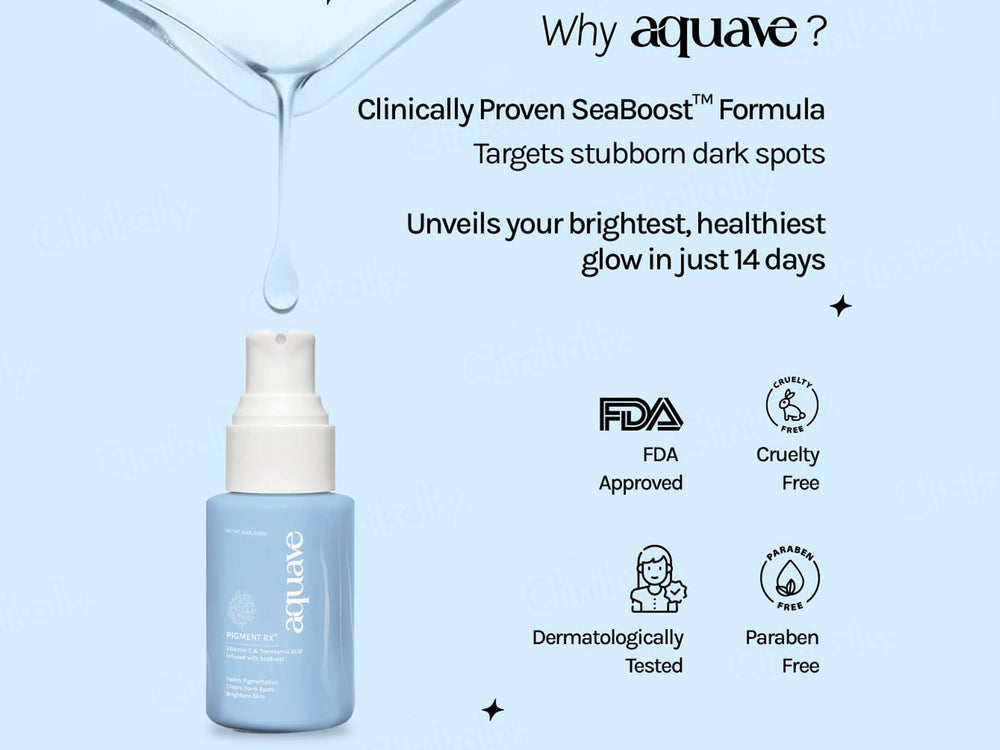 Aquave Pigment RX Face Serum