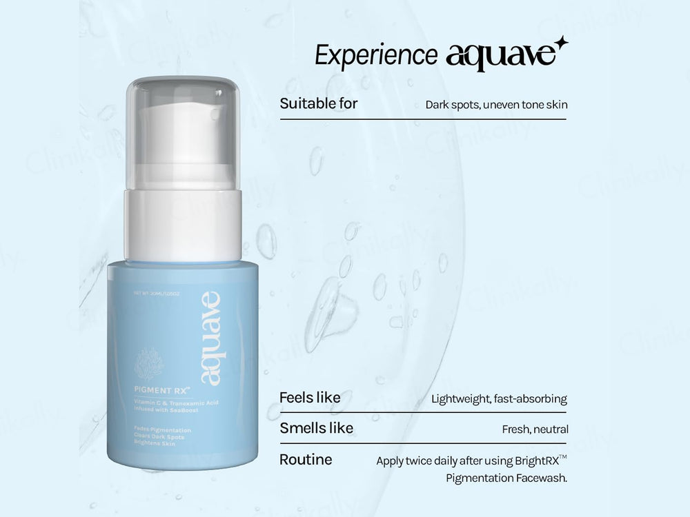 Aquave Pigment RX Face Serum