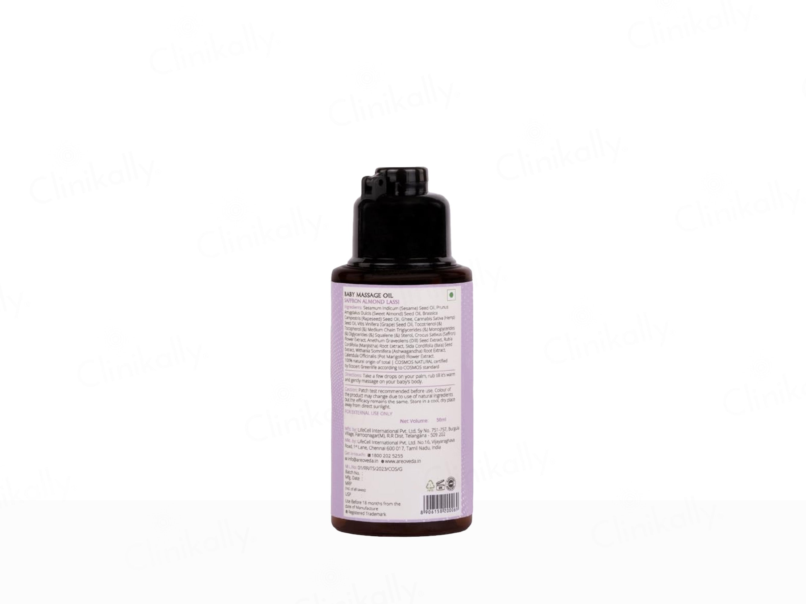 Areoveda Baby Massage Oil