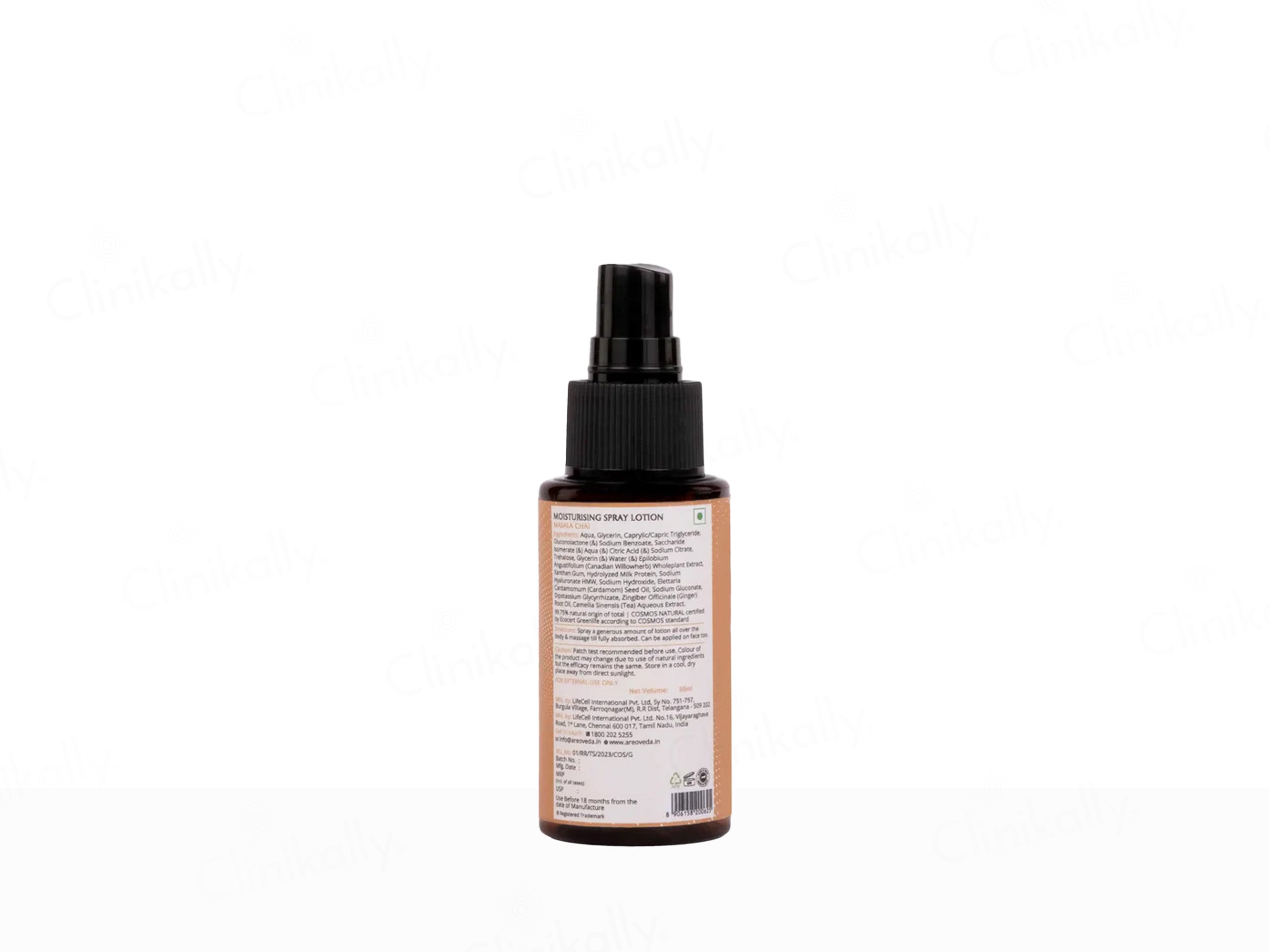 Areoveda Moisturising Spray Lotion