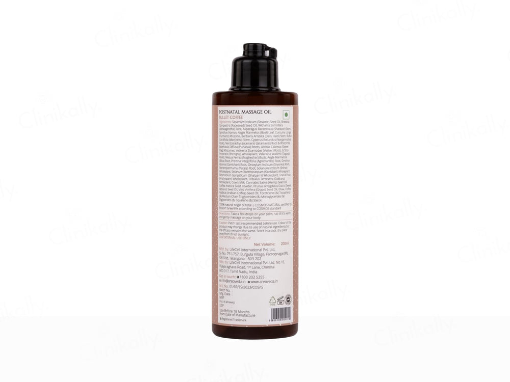 Areoveda Post Natal Massage Oil