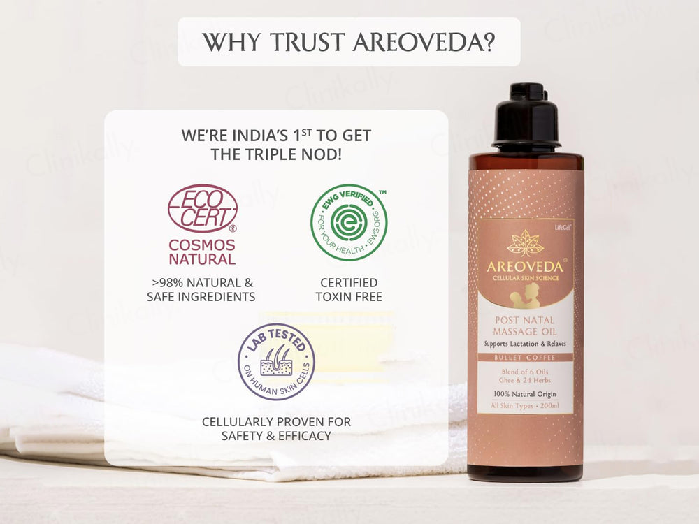 Areoveda Post Natal Massage Oil