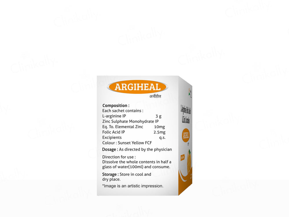 Argiheal Powder - Orange Flavour