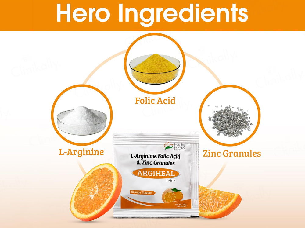 Argiheal Powder - Orange Flavour