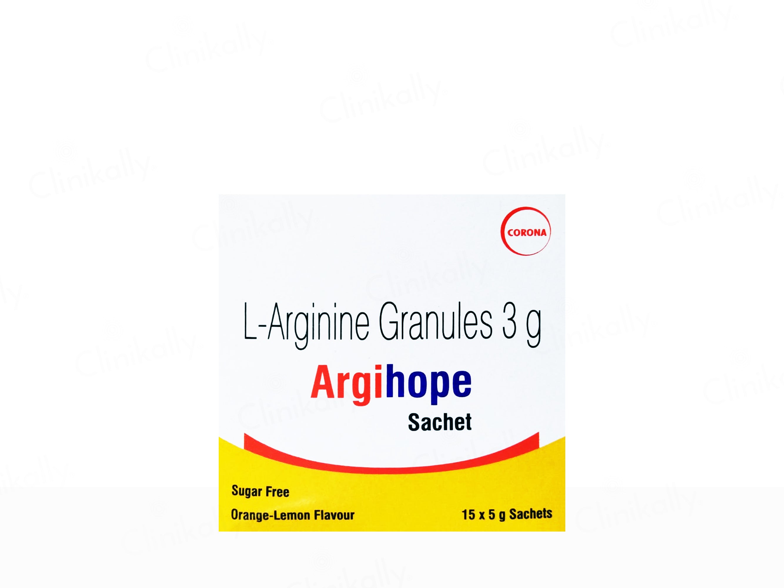 Argihope Sugar Free Sachet - Orange - Lemon Flavour
