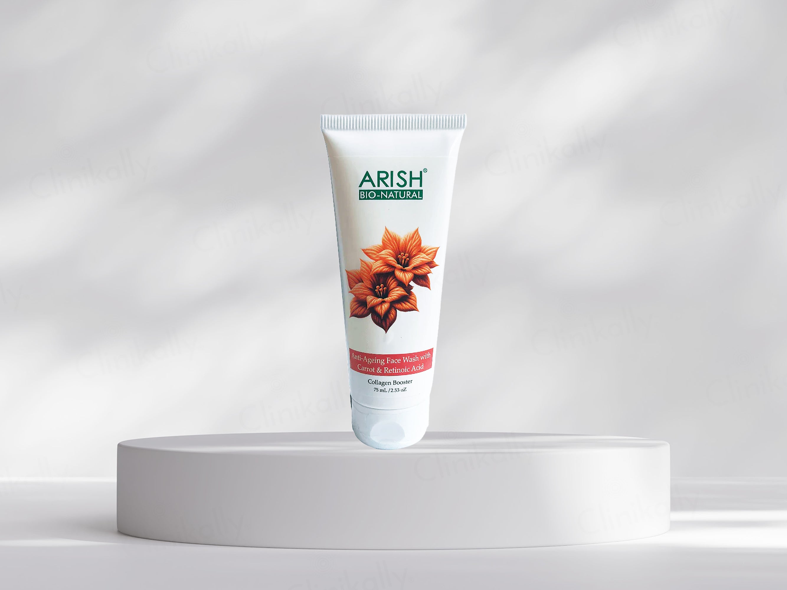 Arish Bio-Natural Anti-Ageing Collagen Booster Face Wash With Carrot & Retinoic Acid
