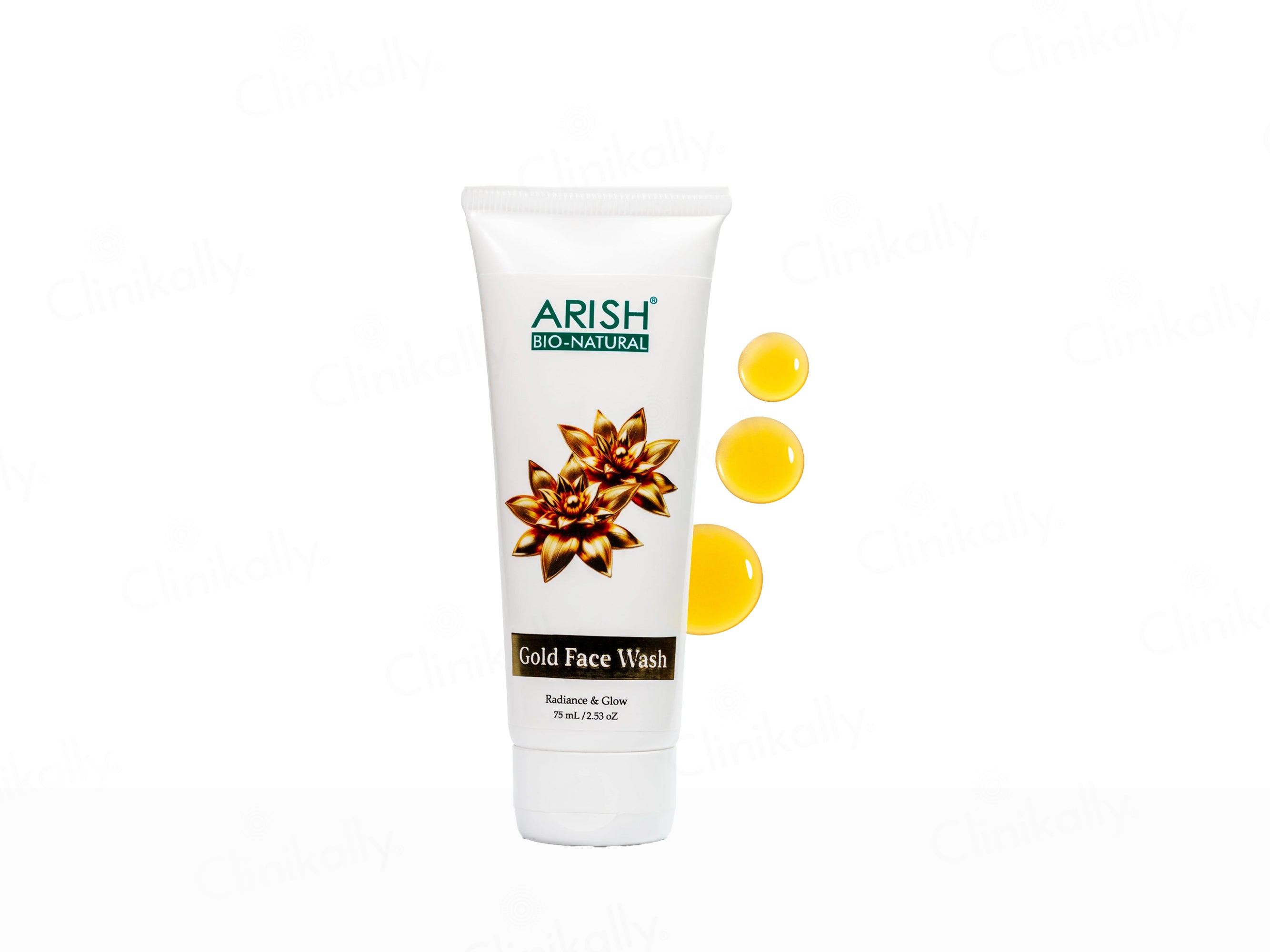 Arish Bio-Natural Gold Radiance & Glow Face Wash