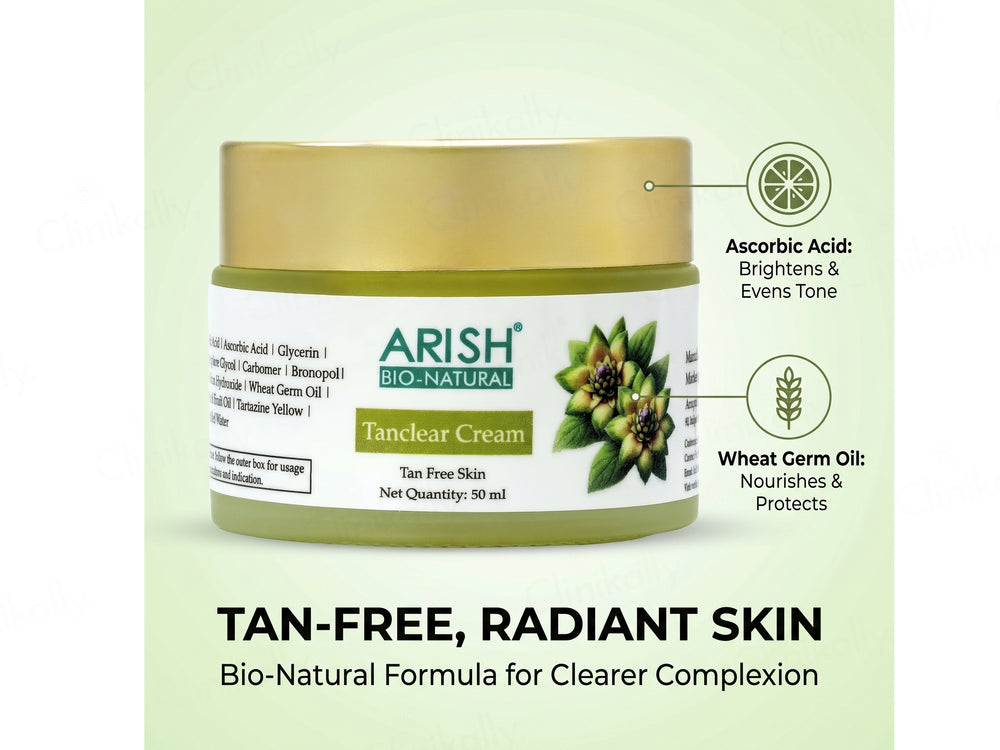 Arish Bio-Natural Tanclear Cream