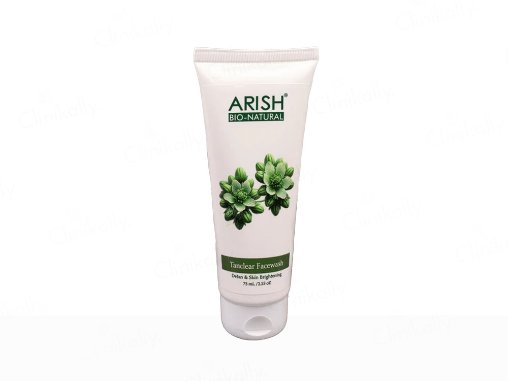 Arish Bio-Natural Tanclear Detan & Skin Brightening Face Wash