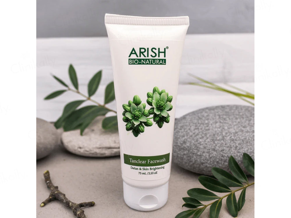 Arish Bio-Natural Tanclear Detan & Skin Brightening Face Wash