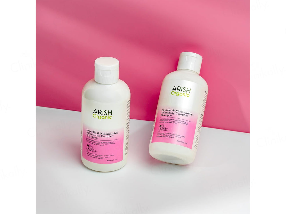 Arish Organic Centella & Niacinamide Volumising Complex Shampoo