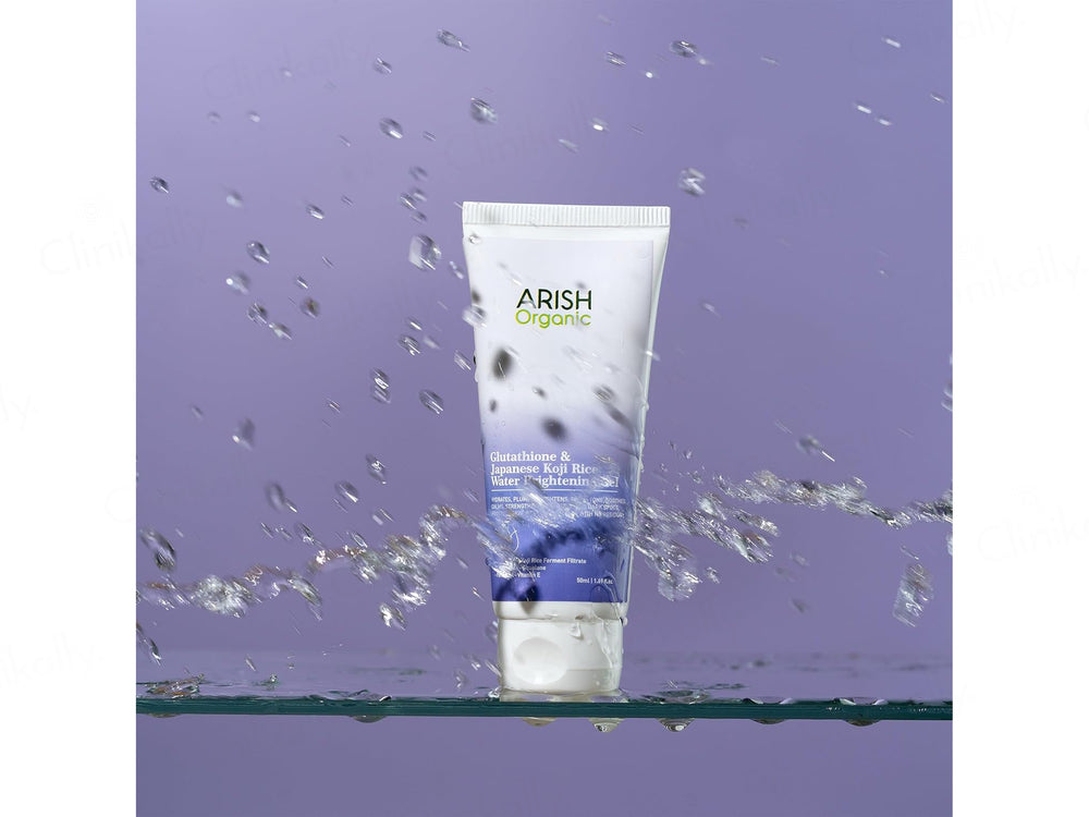 Arish Organic Glutathione & Japanese Koji Rice Water Brightening Gel