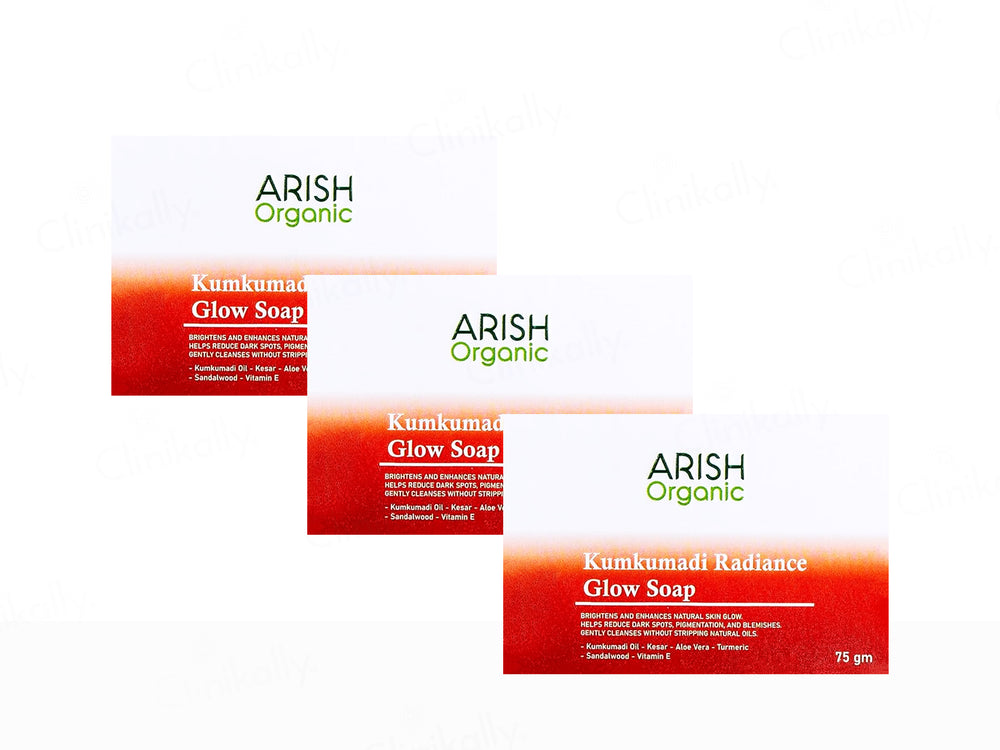 Arish Organic Kumkumadi Radiance Glow Soap