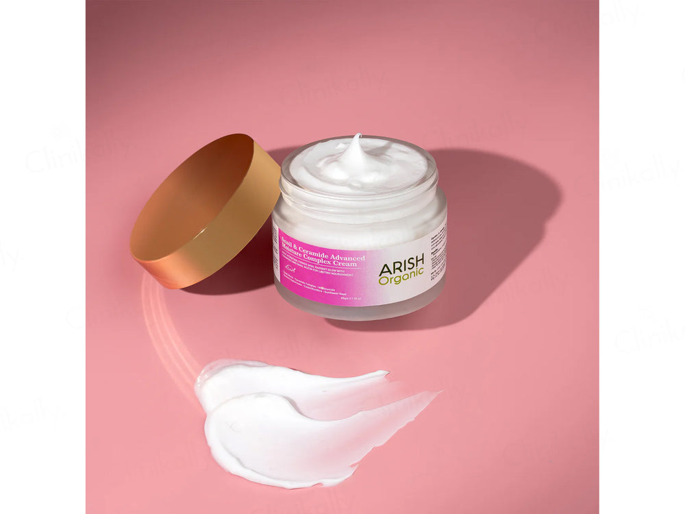 Arish Organic Snail & Ceramide Advanced Moisture Complex Cream